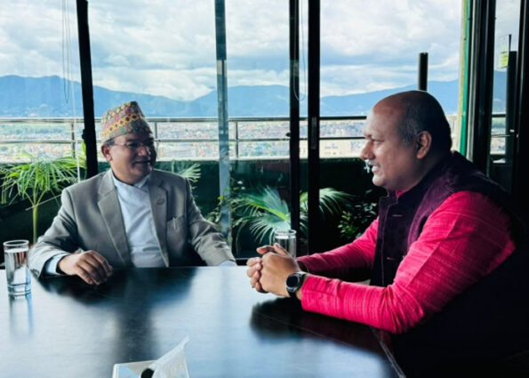 सागरनाथ वनको विषयमा संघीय वनमन्त्री र मधेशका मुख्यमन्त्री एकै ठाँउमा