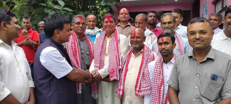 विभिन्न पार्टी परित्याग गरी दर्जनौ  कार्यकर्ता जसपामा गरे प्रवेश