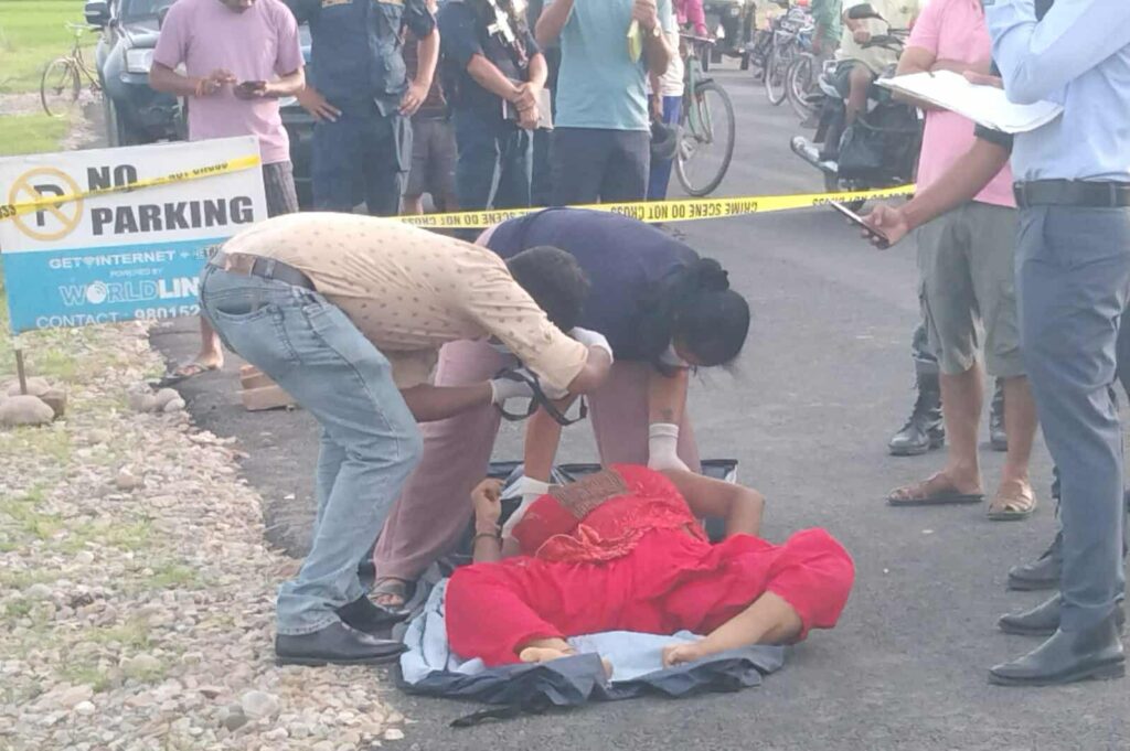 सुटकेश भित्रवाट महिलाको शब बरामद