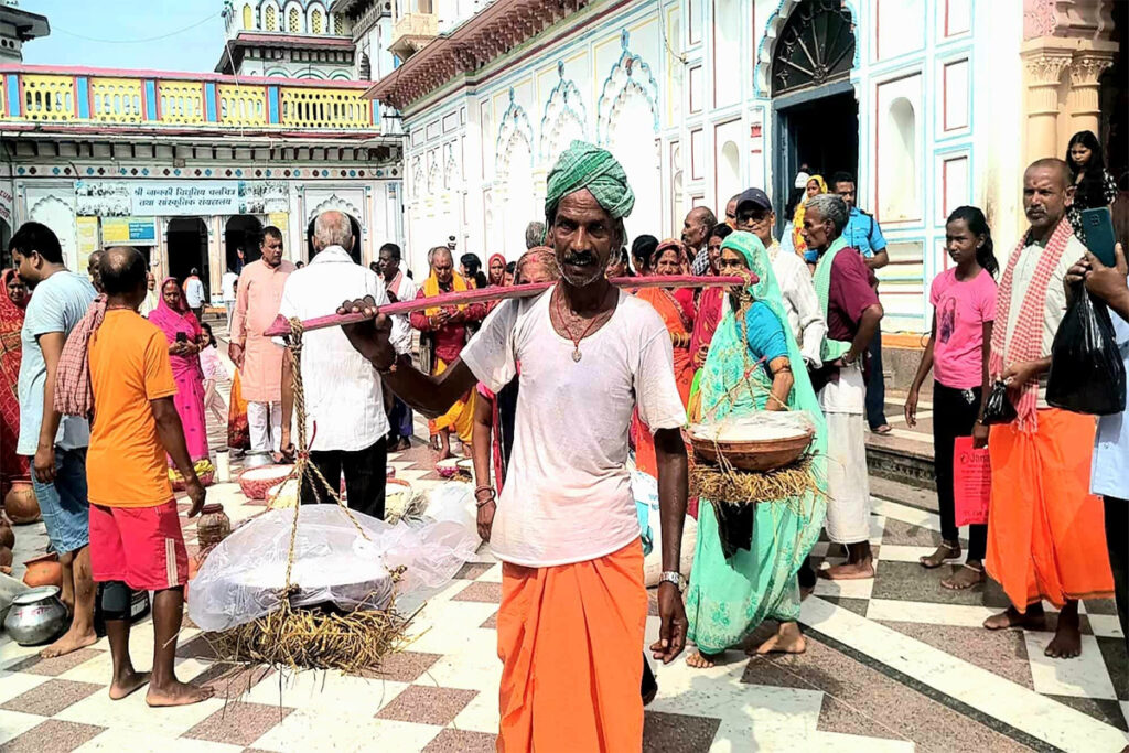 जानकी मन्दिरमा १०१ कोसेली अर्पण